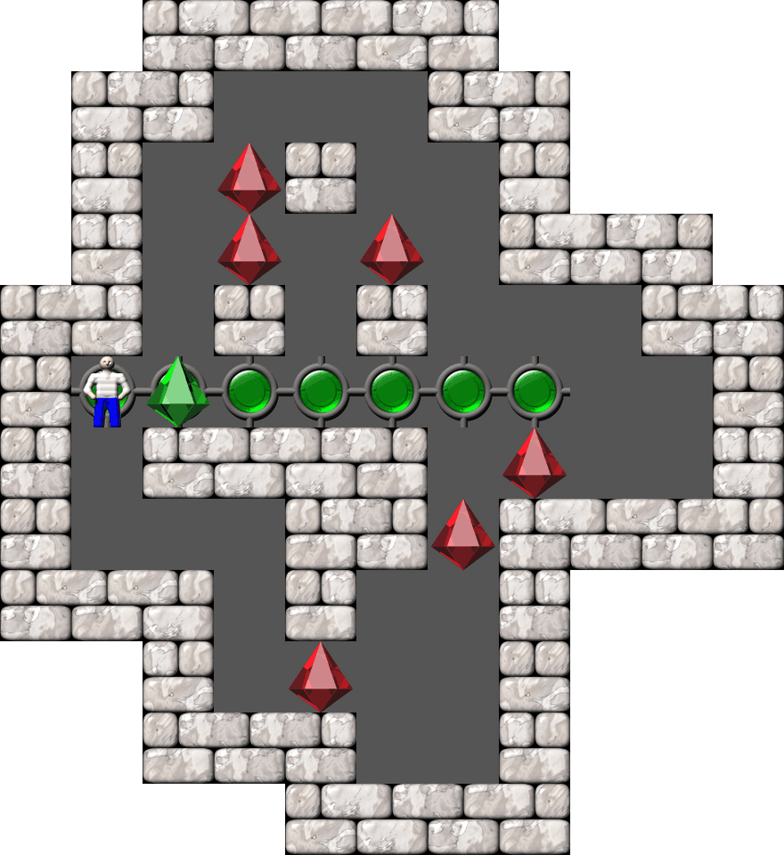 Sokoban Kevin 16 level 40